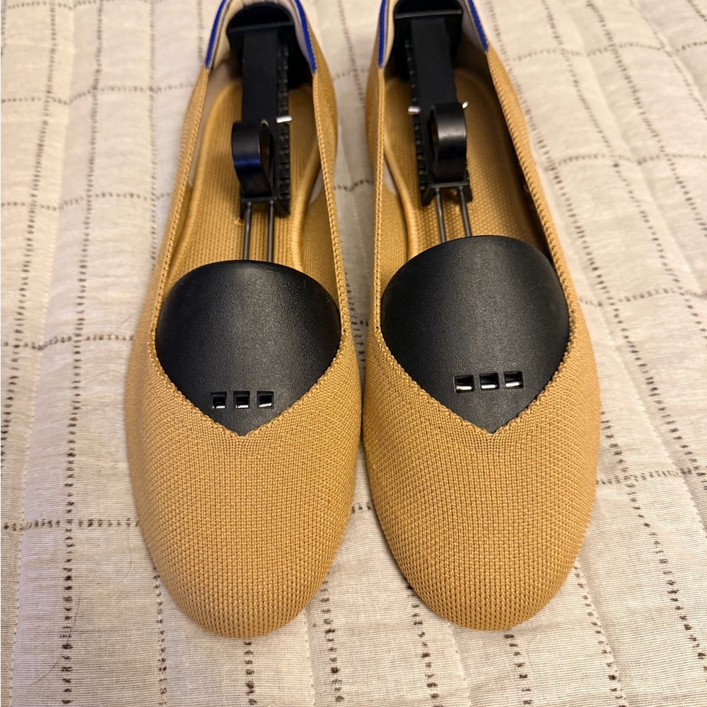Rothy's Camel Ballet Flats sz 10